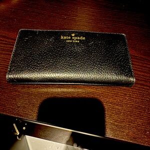 Kate Spade Wallet black leather